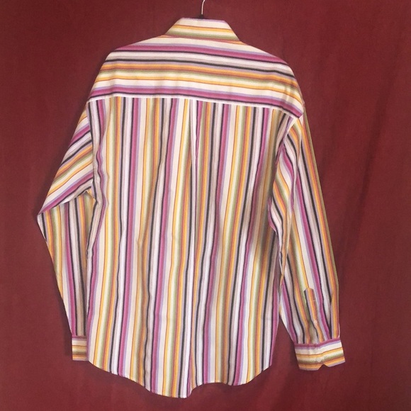 #15 NWOT Colorful Brooklyn Xpress Button Down Shirt 🕺 - Picture 9 of 17
